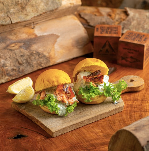 Salmon Slider 
